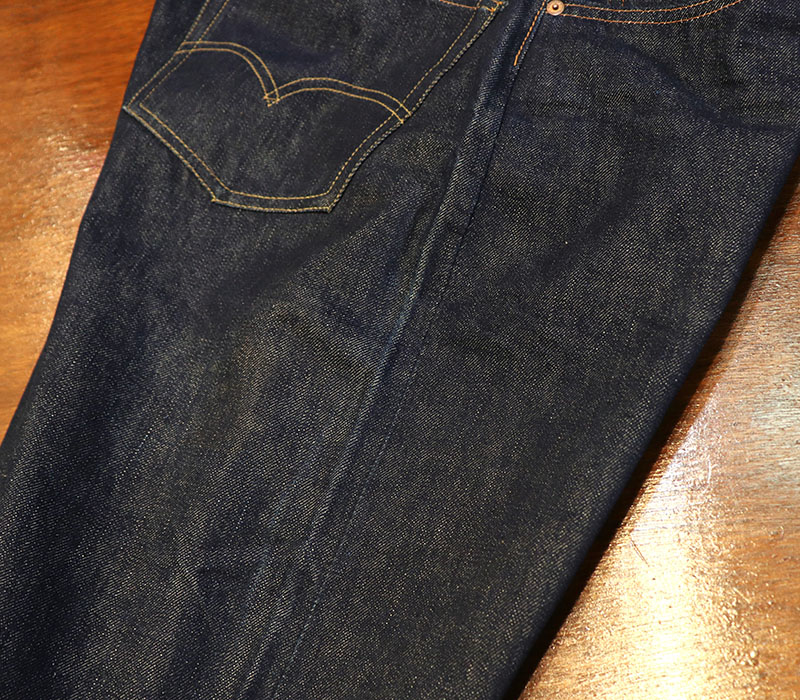 1950s LEVIS 501ZXX LEATHER , NO WASH , W36 L33