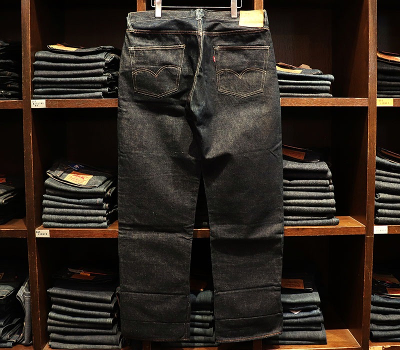 1950s LEVIS 501ZXX LEATHER , NO WASH , W36 L33