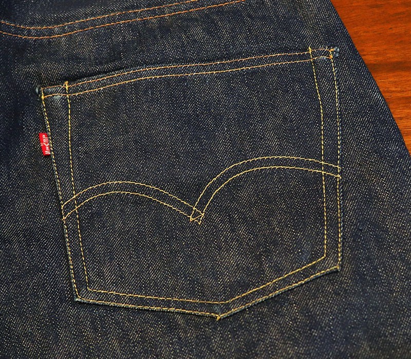 1950s LEVIS 501ZXX LEATHER , NO WASH , W36 L33 | すべての商品