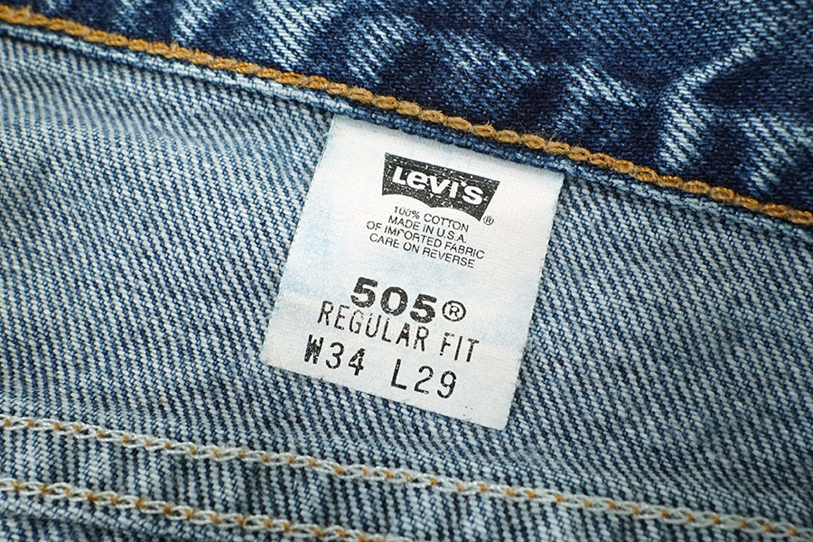 90's Levi's 505 デニムパンツ 良色落ち 表記(34ｘ29) USA製