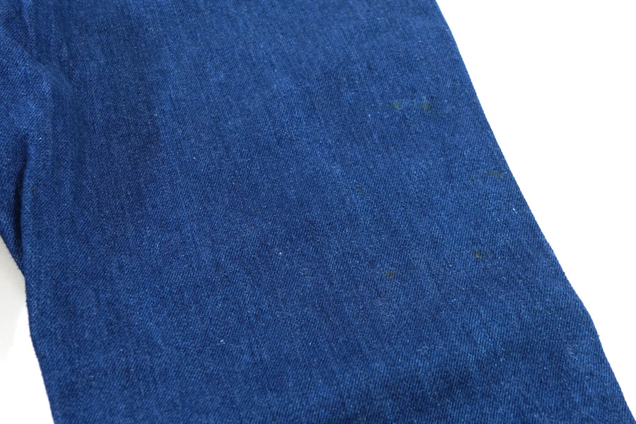 70'S QUNDER MOUNTAIN 5POCKET JEANS RED LINER  (APPROX.W34 L32)