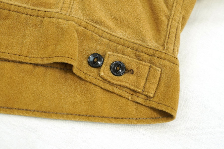 v*d様 70'sヴィンテージ【Lee】101J モールスキンジャケット トラッ 70's Lee 101J モールスキンジャケット キャメル 表記(38位