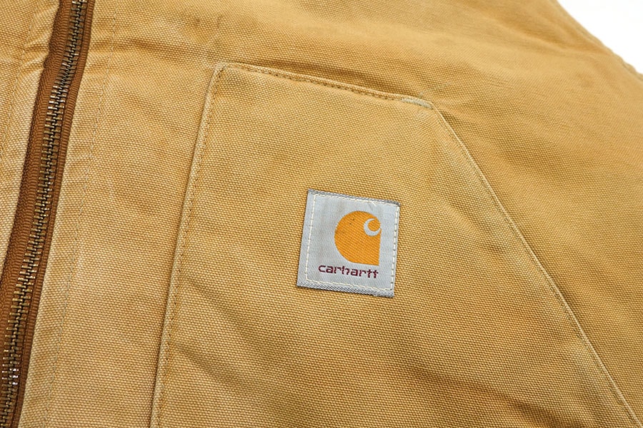 USA製 カーハート ダックベスト ブラウン 表記(XL) | NEW ITEM