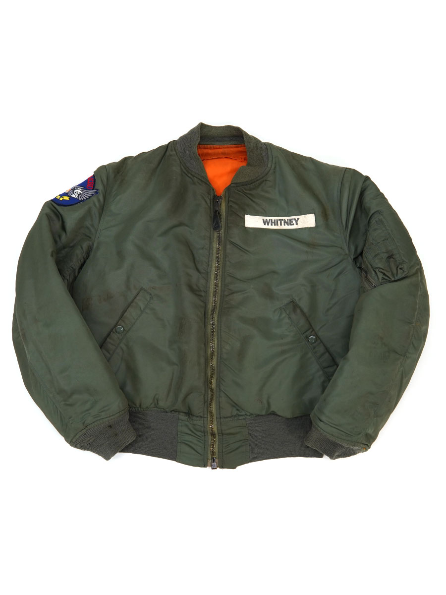68s US AIR FORCE MA-1 フライトジャケット　8279D 68 U.S.AIR FORCE MA-1 MIL-J-8279D Dタイプ フライトジャケット