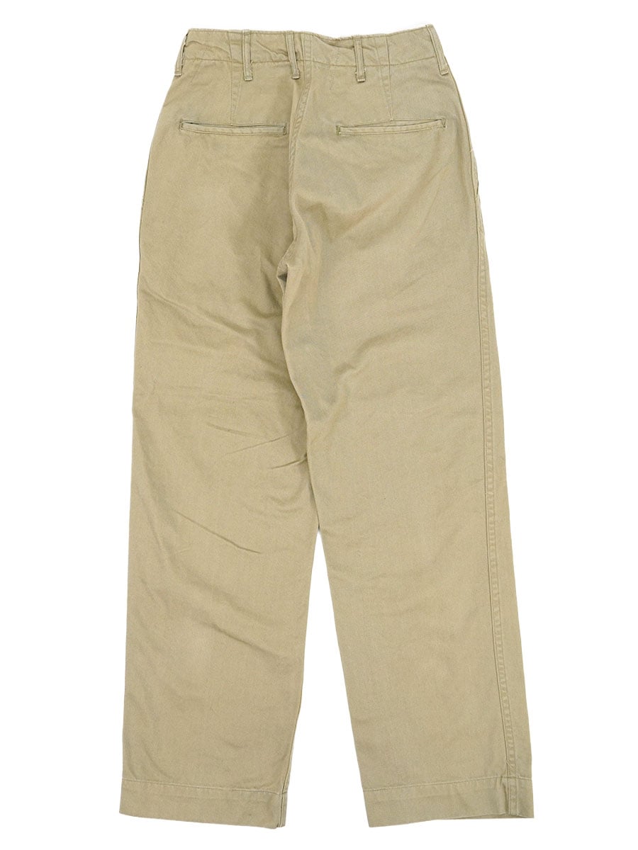 50 U.S.ARMY チノトラウザーズ ボタンフライ 表記(28x29) | NEW