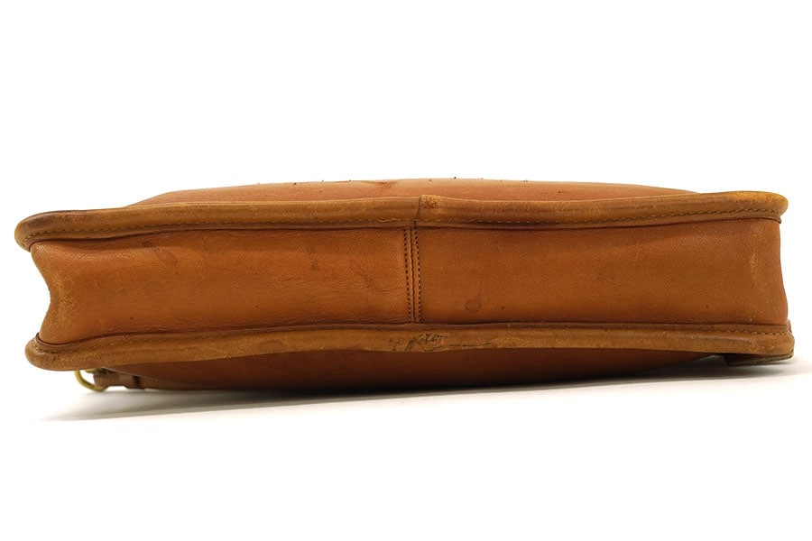 COACH レザー ショルダーバッグ キャメル USA製 | NEW ITEM