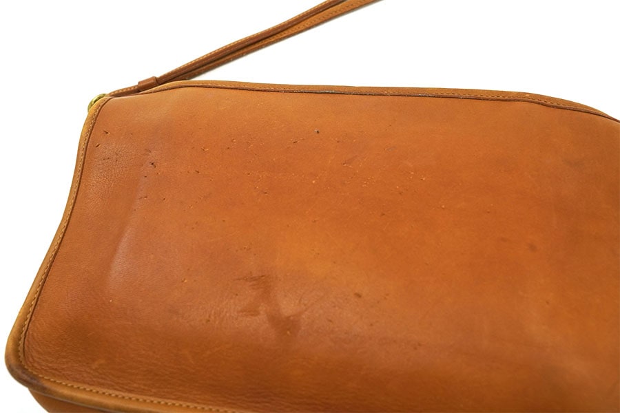 COACH 　レザー　ショルダーバッグ　キャメル COACH レザー ショルダーバッグ キャメル USA製 | NEW ITEM