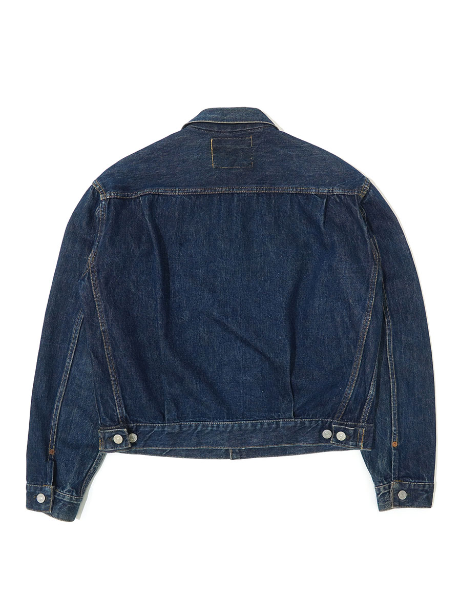 50's Levi's 507XX レザーパッチ デニムジャケット 濃紺 実寸(42位