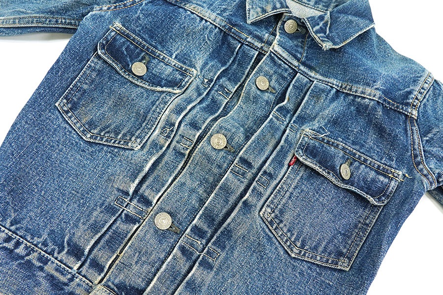 50's Levi's 507BXX カットオフデニムジャケット 渋雰囲気