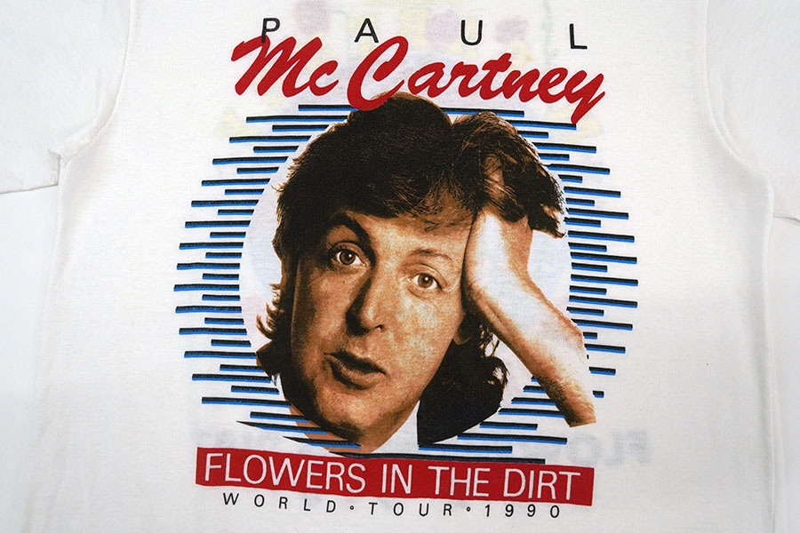 90's ポール・マッカートニー ''FLOWERS IN THE DIRT WORLD TOUR 1990