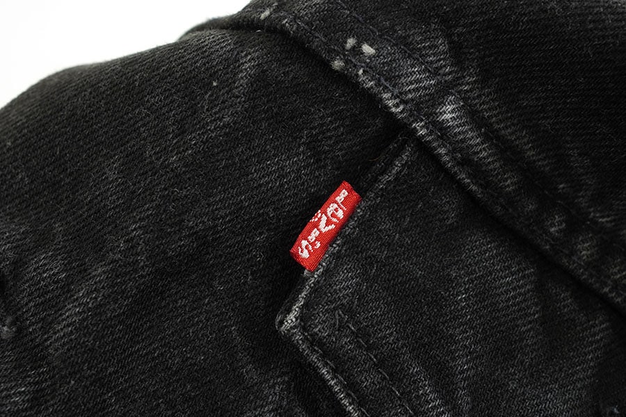 00s Levi's 70507 ブラック デニムジャケット Lサイズ 美品 90's Levi's 70507 4ポケ ブラックデニムジャケット 表記(M) USA