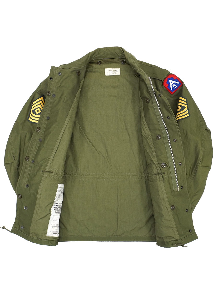 58 U.S.ARMY M-51 フィールドジャケット 表記(SMALL-SHORT) DEAD | NEW