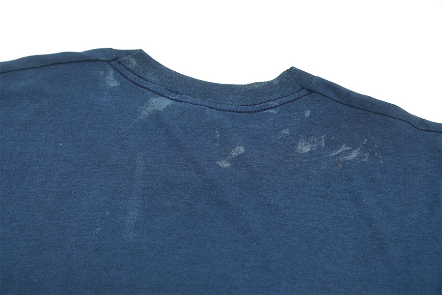 80'S SCREEN STARS ''WMSE'' T SHIRT NAVY (SIZE.LARGE) 