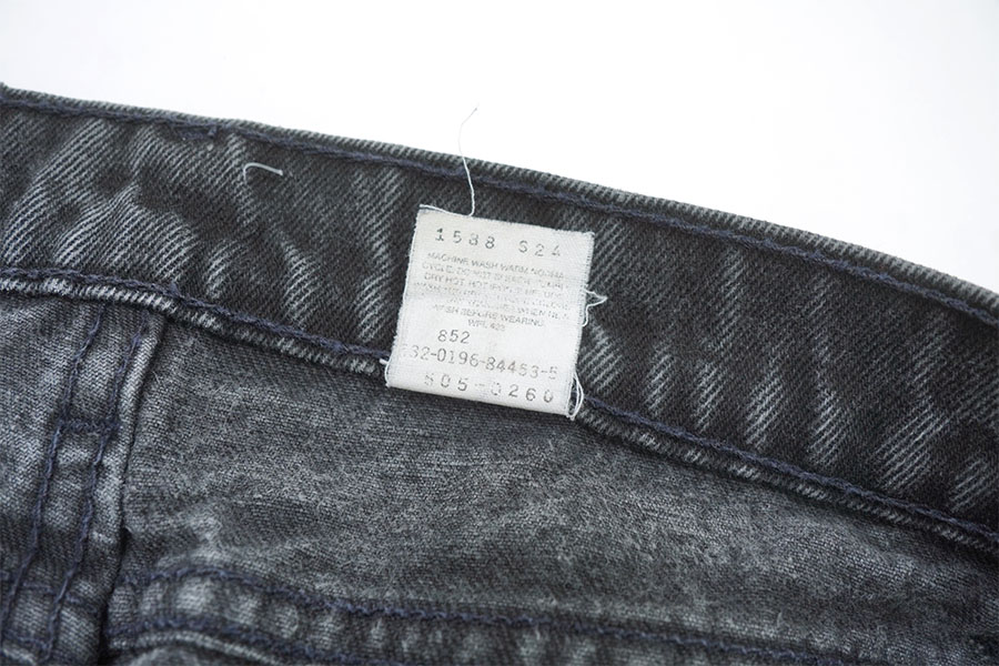 90'S LEVI'S 505 BLACK JEANS (SIZE.W34 L30) MADE IN USA | NEW ITEM