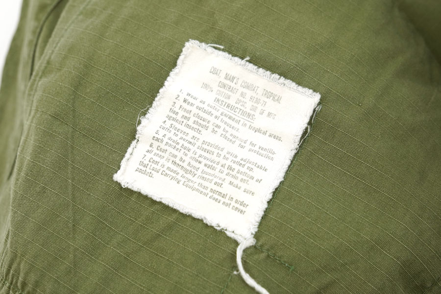 70's U.S.ARMY ファティーグJKT 4th 表記(SMALL SHORT) AIRBORNEワッペン