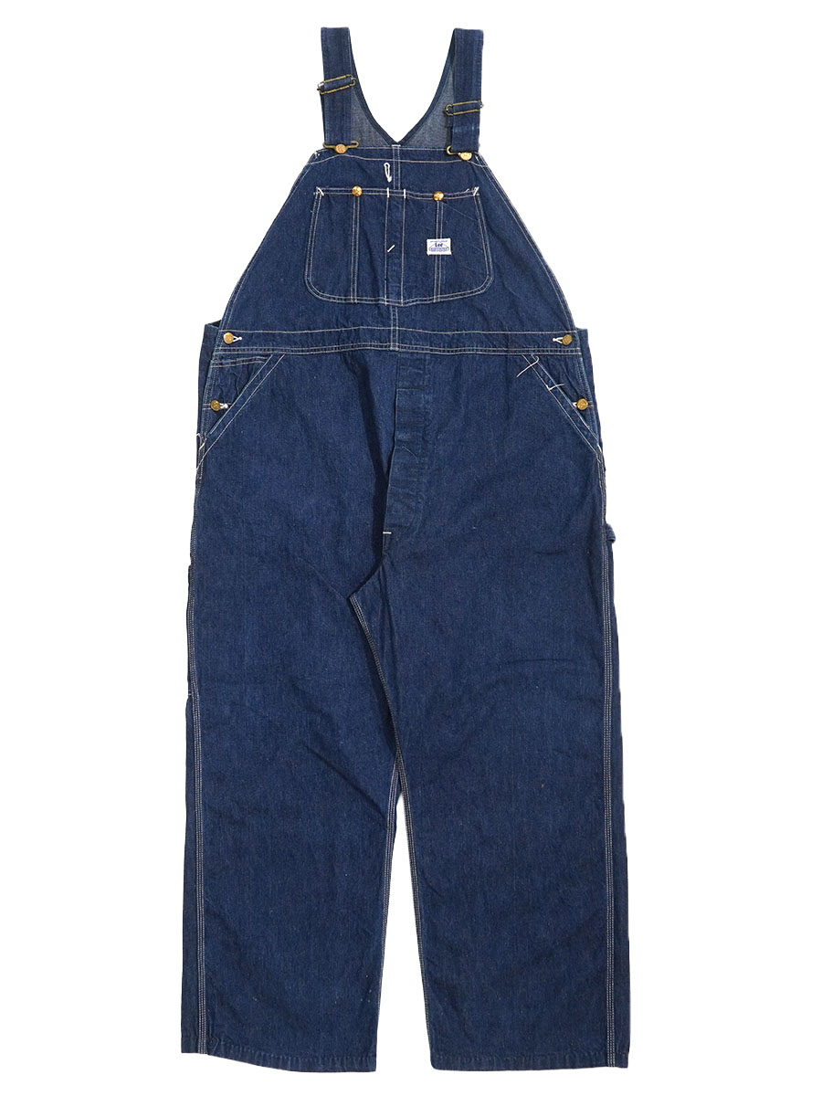 50's Lee ハウスマークタグ 91-SB デニムオーバーオール 濃紺 実寸