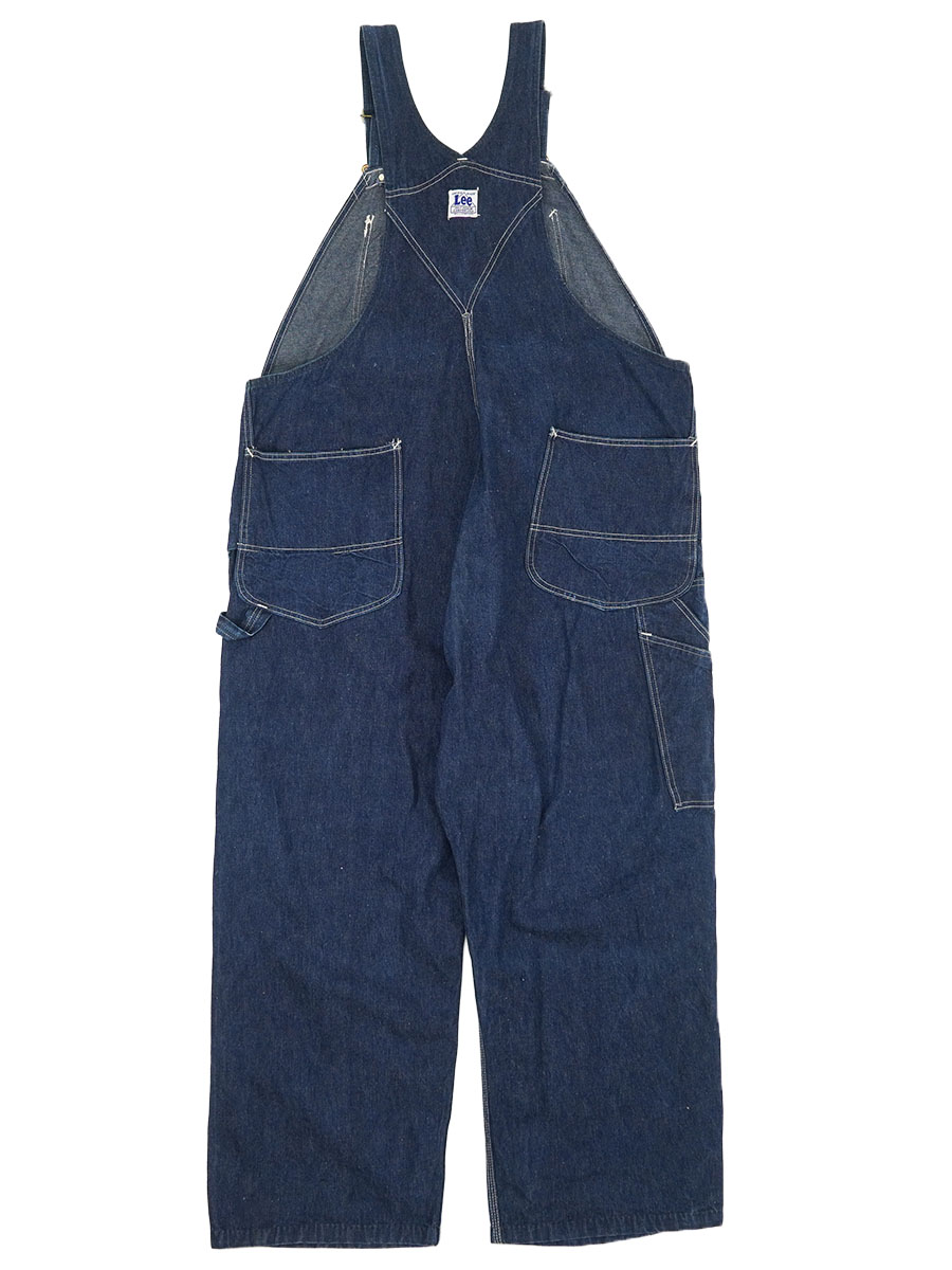 50's Lee ハウスマークタグ 91-SB デニムオーバーオール 濃紺 実寸