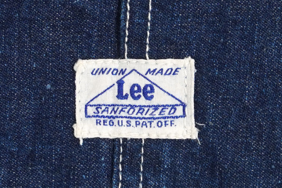 50's Lee ハウスマークタグ 91-SB デニムオーバーオール 濃紺 実寸
