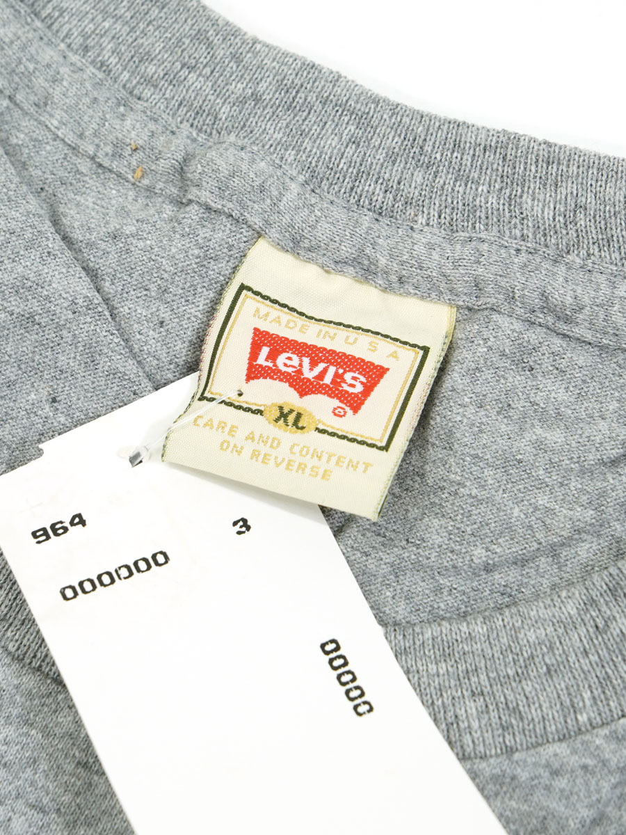 90's Levi's ''AUTHENTIC LEVI'S JEANS WEAR'' Tシャツ 表記(XL) USA製 NOS