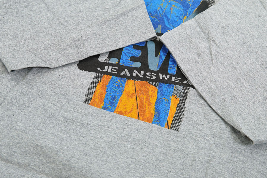 90's Levi's ''AUTHENTIC LEVI'S JEANS WEAR'' Tシャツ 表記(XL) USA製 NOS