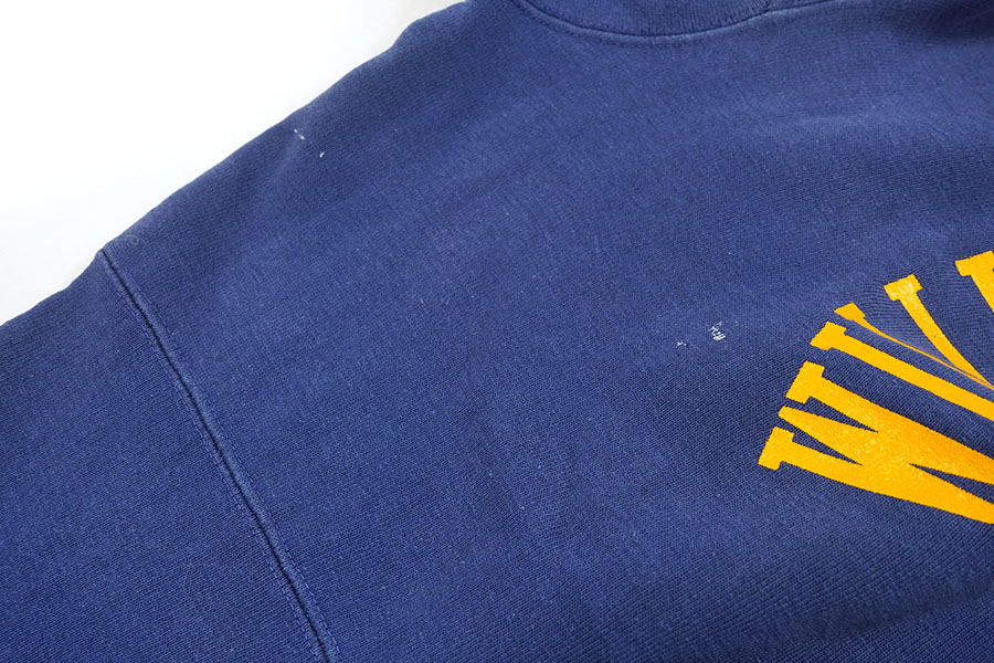 70's 単色タグ チャンピオンRWパーカ ''WILLISTON'' ネイビー 表記(L)