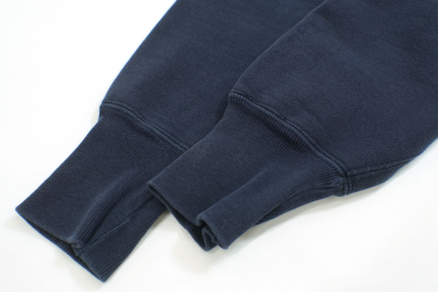 90's 刺繍タグ チャンピオンRW 無地 ネイビー 表記(L) USA製