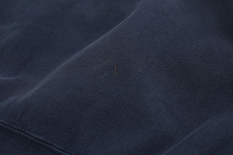 90's 刺繍タグ チャンピオンRW 無地 ネイビー 表記(L) USA製