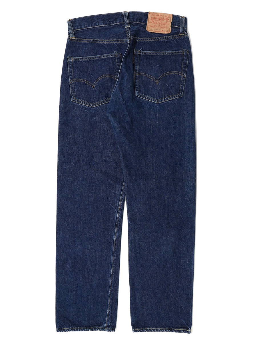70's Levi's 501 66前期 デニムパンツ 濃紺 スレーキスタンプ 表記(W32