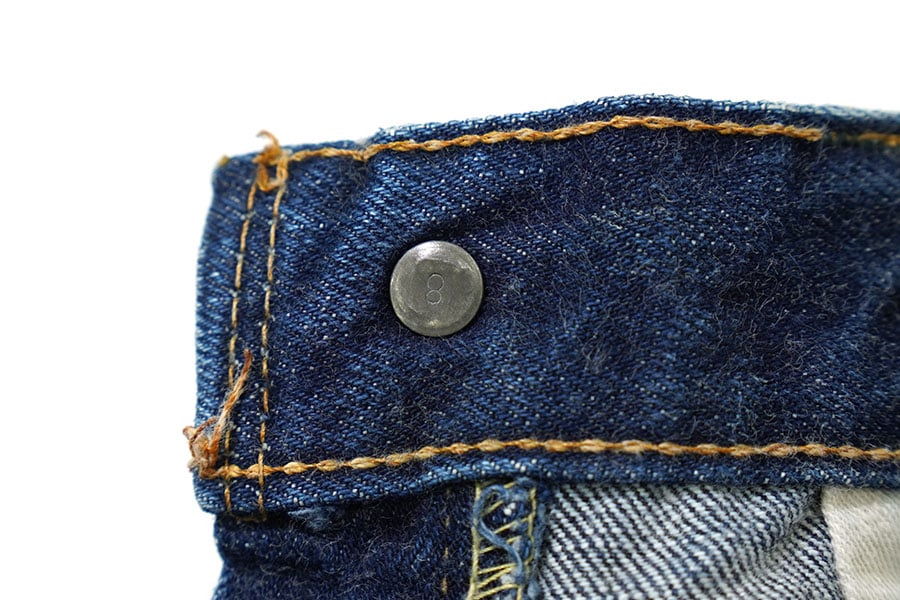 70's Levi's 501 66前期 デニムパンツ 濃紺 スレーキスタンプ 表記(W32