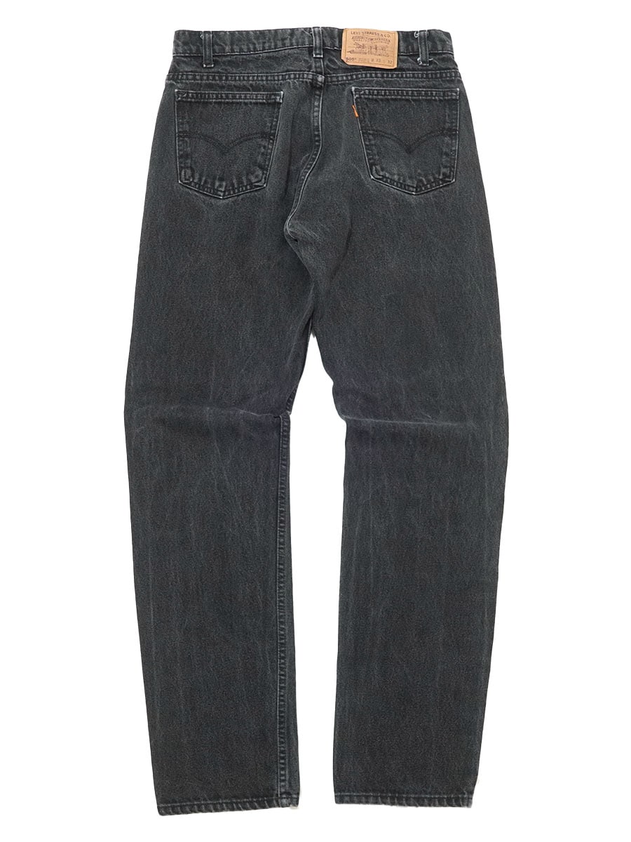 90's LEVI'S 505 ブラックデニムパンツ 表記(W33 L32) USA製 | NEW