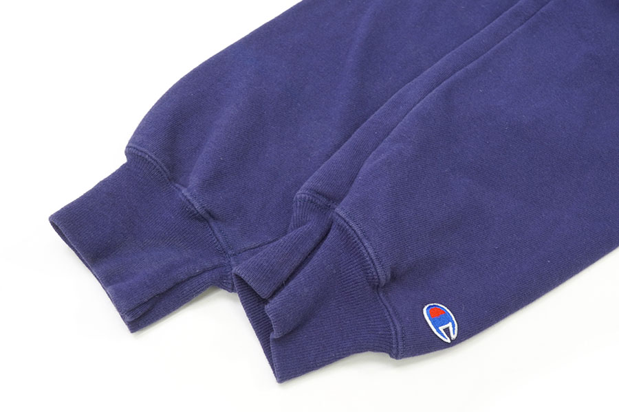 90's チャンピオン 襟裏切り替え ハーフジップスウェット 表記(XL) USA製