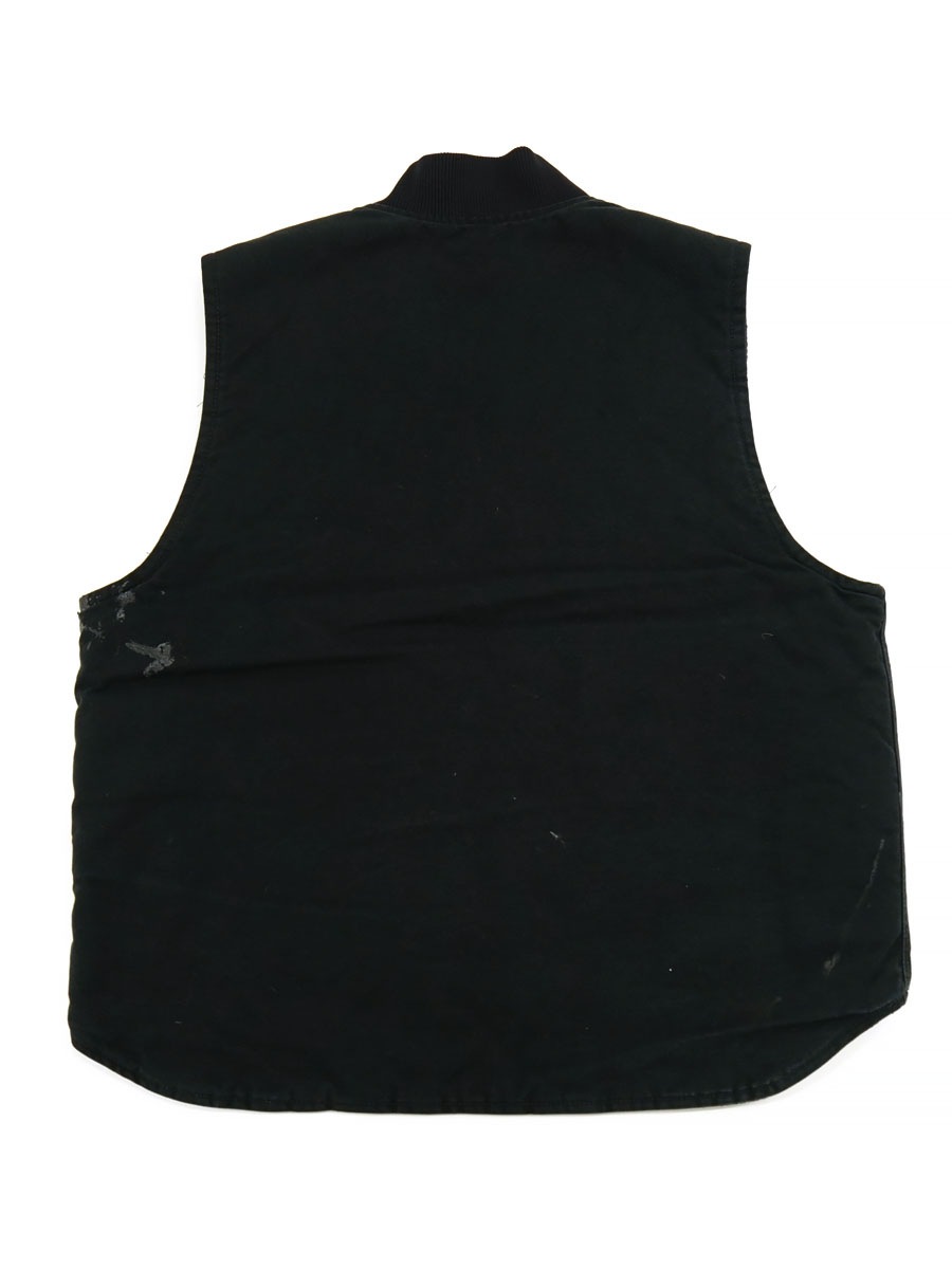 00's カーハート ダックベスト BLK 表記(L-REG) MEXICO製 | NEW ITEM