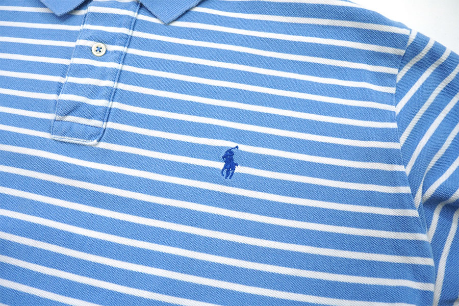 トップス polo by Ralph Lauren border polo shirt 90's “Polo by Ralph Lauren” Border polo | LEF TOKYO/エルイーエフ