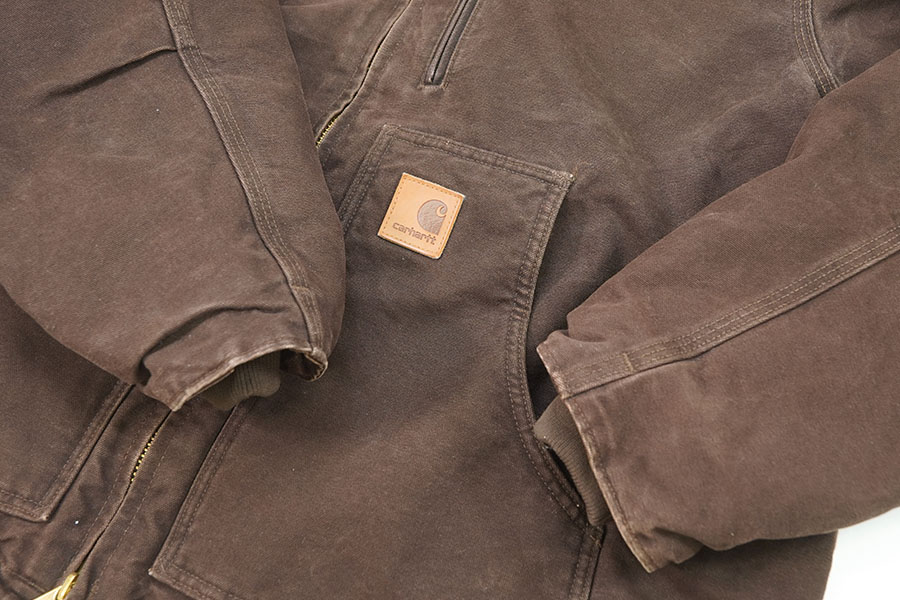 CARHARTT SANDSTONE RIDGE COAT BROWN (SIZE.X LARGE) MADE IN MEXICO