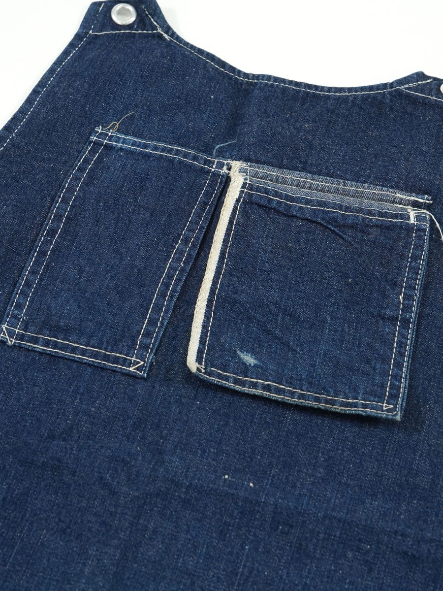 ビンテージ デニムエプロン 良雰囲気 耳付き | NEW ITEM | | BerBerJin