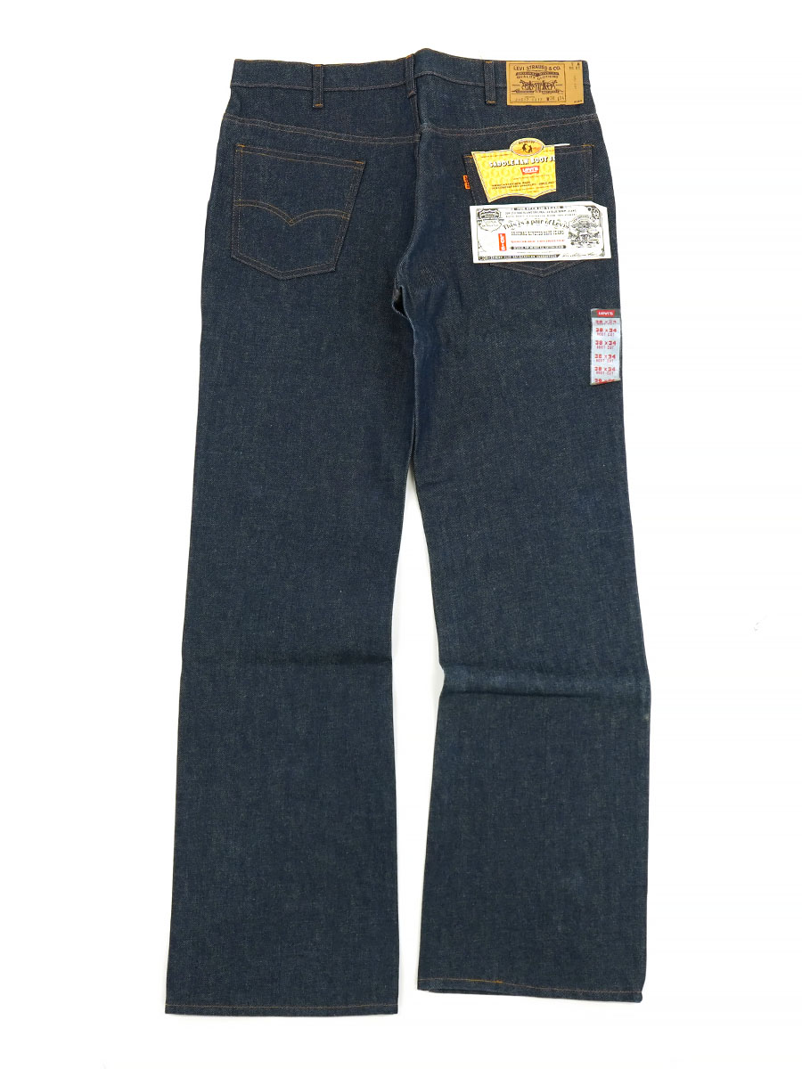 80'S LEVI'S 517 BLUE JEANS (SIZE. W38 L34) MADE IN USA NOS | NEW