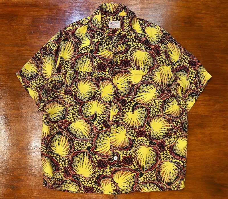 1950s HAWAIIAN SHIRT , Size M