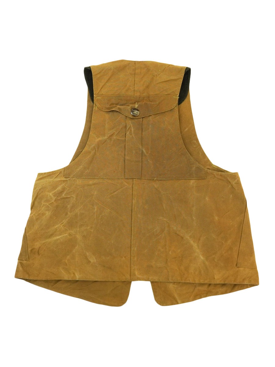 USA製 FILSON ハーフムーン ダックハンティングベスト ブラウン 表記(L