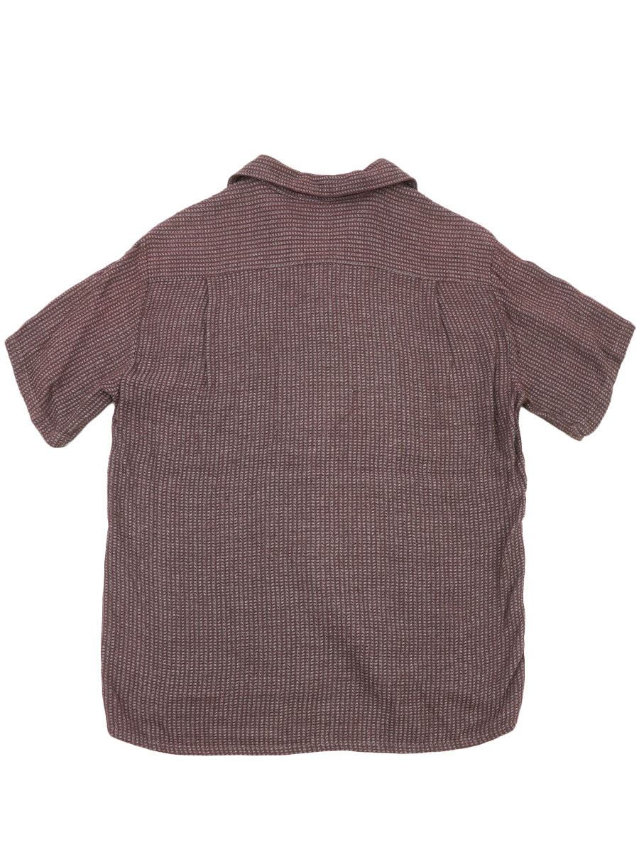 60'S SIR GUY LOOP COLLAR S/S SHIRT (SIZE.SMALL)