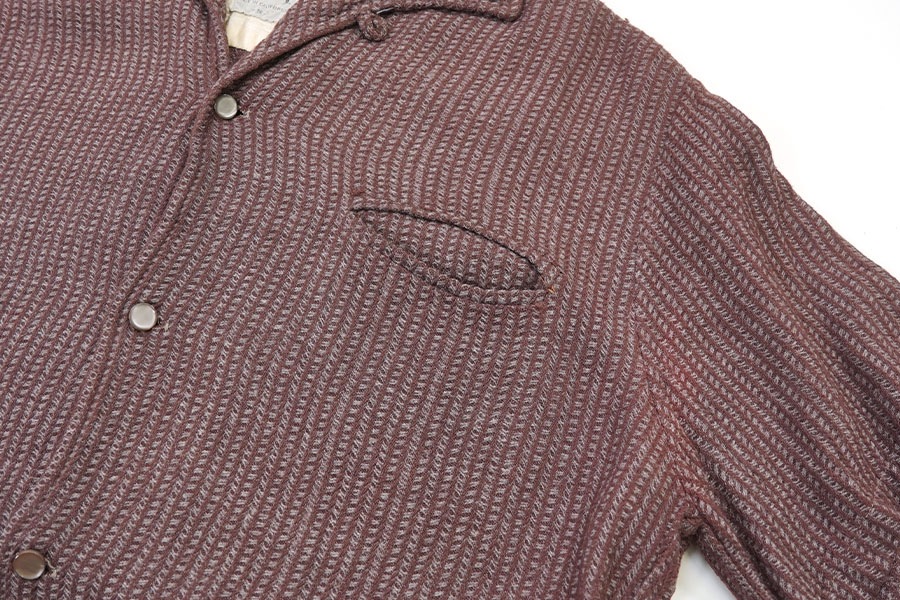 60'S SIR GUY LOOP COLLAR S/S SHIRT (SIZE.SMALL)