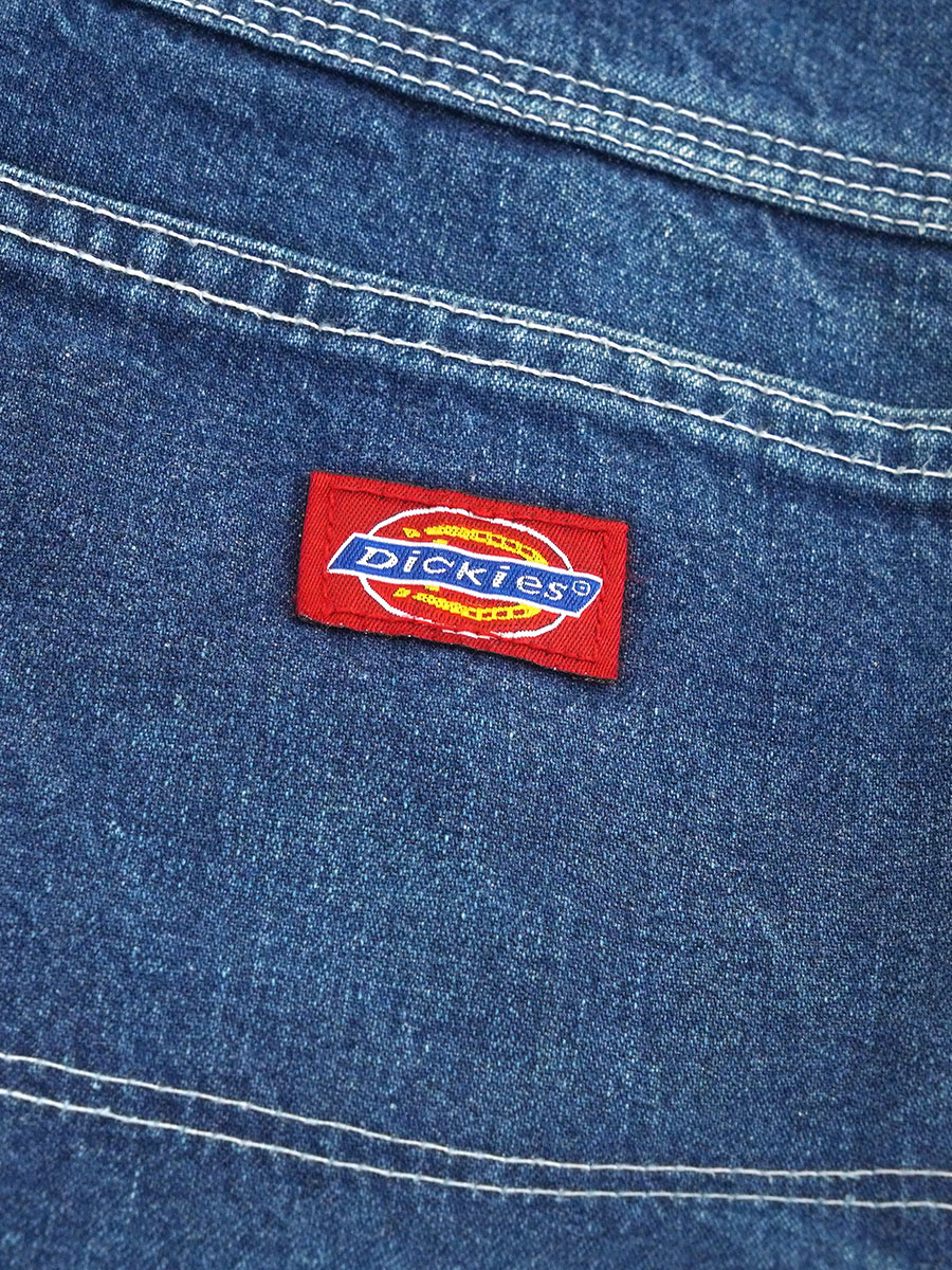 90'S DICKIES DENIM PAINTER PANTS (SIZE.W36 L34) MADE IN USA | NEW