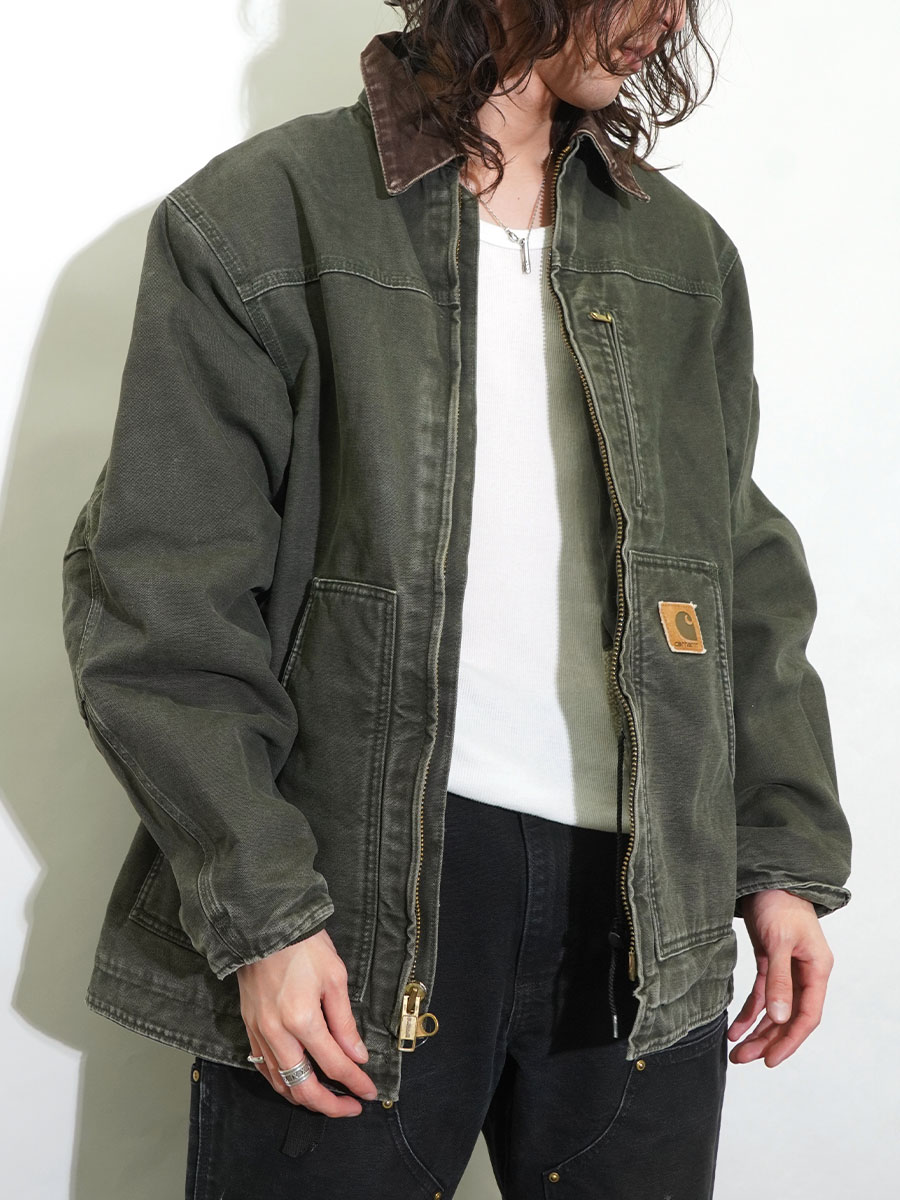 MEXICO製 カーハート シェルパラインド サンドストーン リッジコート