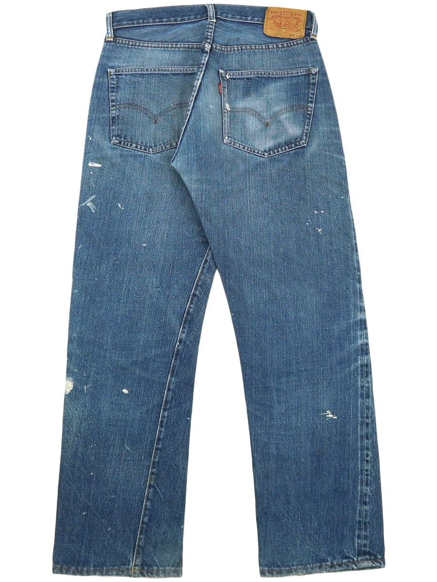 60's Levi's 501 BIG-E デニムパンツ 味あり良雰囲気 表記(32x32
