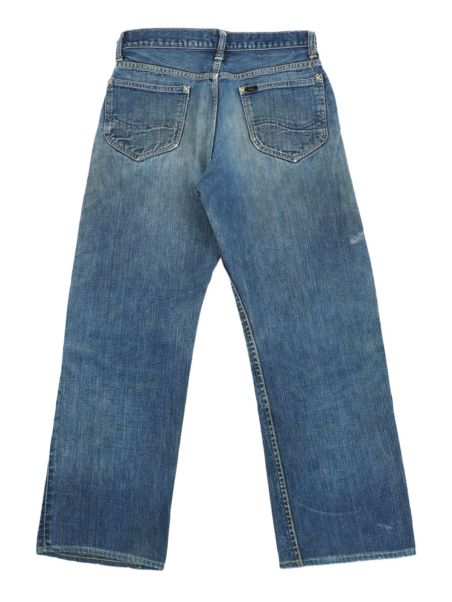 50's Lee 101B センター黒タグ デニムパンツ 良雰囲気 実寸