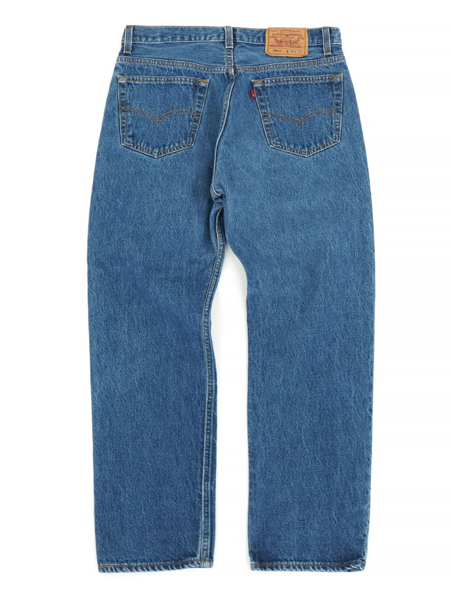 90's LEVI'S 501 デニムパンツ Rマークのみ赤タブ 表記(W35 L31) USA製
