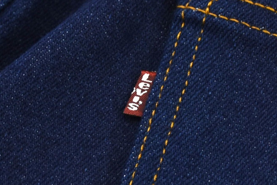 80's Levi's ストレッチ デニムパンツ 濃紺 表記(32x30) USA製 ノンウォッシュ！