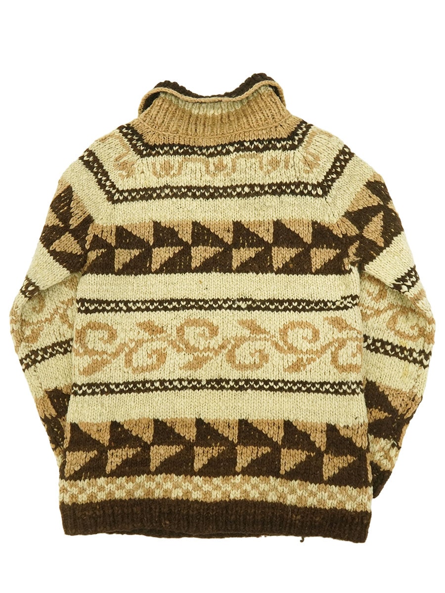 80'S～ HAND MADE IN ECUADOR KNIT SWEATER (APPROX.L) | NEW ITEM