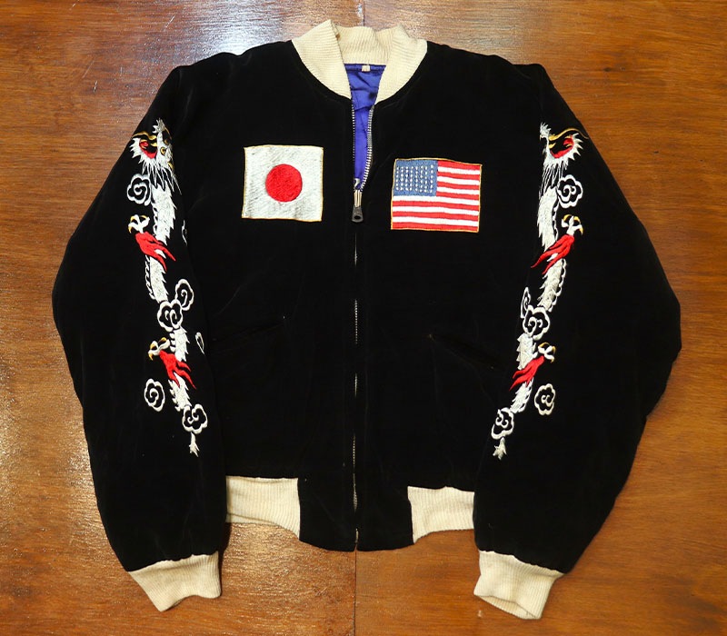 1950s SOUVENIR JACKET , MAIKO , Size M