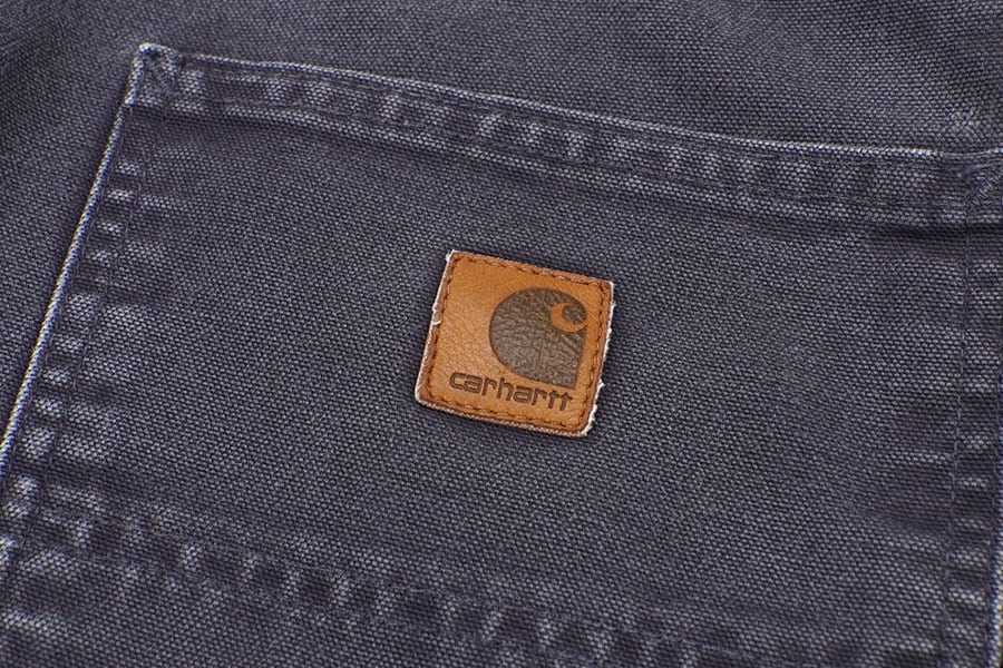 カーハート ダックペインターパンツ ペトロルブルー 表記(33x32