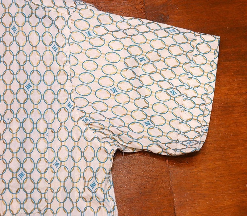 1960s DEAD STOCK , S/S COTTON SHIRT , Size M